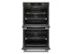 30" Kitchenaid Smart Electric Double Wall Oven with Intelligent Cooking Camera in Black Ore - KOED930SBE