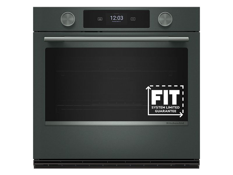 30" Kitchenaid Smart Electric Single Wall Oven with Intelligent Cooking Camera in Juniper - KOES930SJP