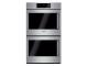 30" Bosch 4.6 Cu. Ft. Benchmark Series Double Wall Oven With Left Swing Door In Stainless Steel - HBLP651LUC