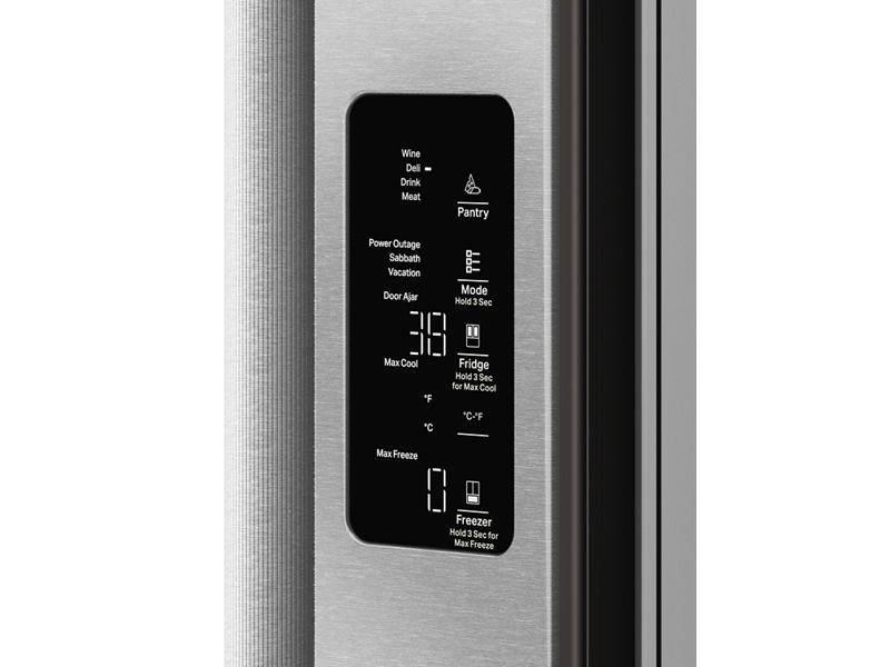 36" Kitchenaid Counter-Depth French Door Refrigerator with Intelligent Auto Fill - KRFC536SPS