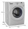 28" GE 5.3 cu. ft. Capacity Front Load Washer with UltraFresh Vent System White - GFW350SSYWW