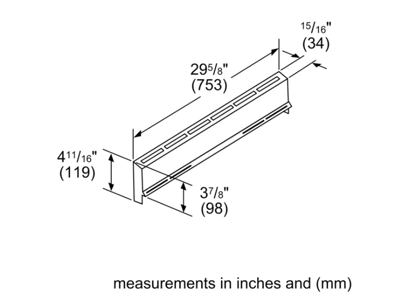 Bosch Low Back Guard, Dual-fuel - HDZBS301