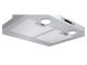 24" Bosch Wall Mount Pyramid Style Canopy Hood With 300 CFM - HCP34E52UC