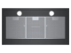 36" Bosch 300 Series Wall Mounted Cooker Hood In Stainless Steel - HCP86641UC