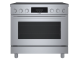 36" Bosch 800 Series Industrial Style Induction Range in Stainless Steel - HIS8655C