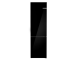 Bosch Freestanding 2-Door Bottom Mount Counter Depth Refrigerator with Ice Maker in Black Glass - B24CB80ESB