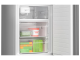 Bosch Freestanding 2-Door Bottom Mount Counter Depth Refrigerator with Ice Maker in Black Glass - B24CB80ESB