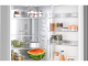 Bosch Freestanding 2-Door Bottom Mount Counter Depth Refrigerator with Ice Maker in Black Glass - B24CB80ESB