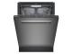 24" Bosch 800 Series 42 dBA Dishwasher with Flexible 3rd Rack in Black Stainless - SHP78CM4N