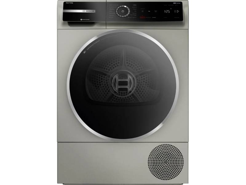 24" Bosch 800 Series Heat Pump Dryer Silver inox Dryer - WQB245AXUC