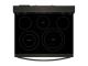 30" Whirlpool 5.3 Cu. Ft. Energy Star Electric Range with Air Cooking Technology No Preheat Air Fry and Air Baking and Self Clean - YWFES5030RV