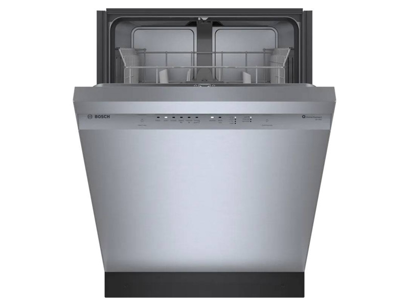 24" Bosch 100 Series Recessed Handle Dishwasher - SHE41CM5N