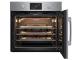 30" Bosch 500 Series Single Wall Oven Right Side Opening Door in Stainless Steel - HBL5455RUC