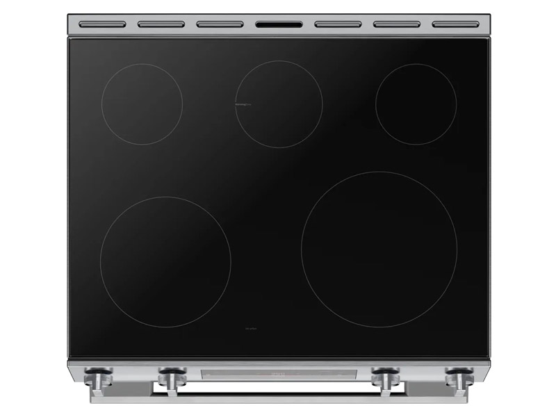 30" Bosch 100 Series Electric Freestanding Range in Stainless Steel - HEF1050MC