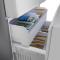 36" Bosch 500 Series French Door Bottom Mount Refrigerator Brushed Steel Anti-Fingerprint - B36CD52SNS