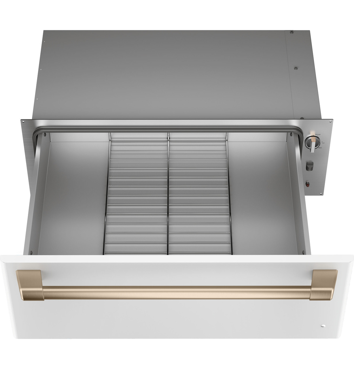 30" Café Warming Drawer in Matte White - CTW900P4PW2