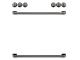 Café Front Control Electric Knobs and Handles - CXFCEHKPMBT