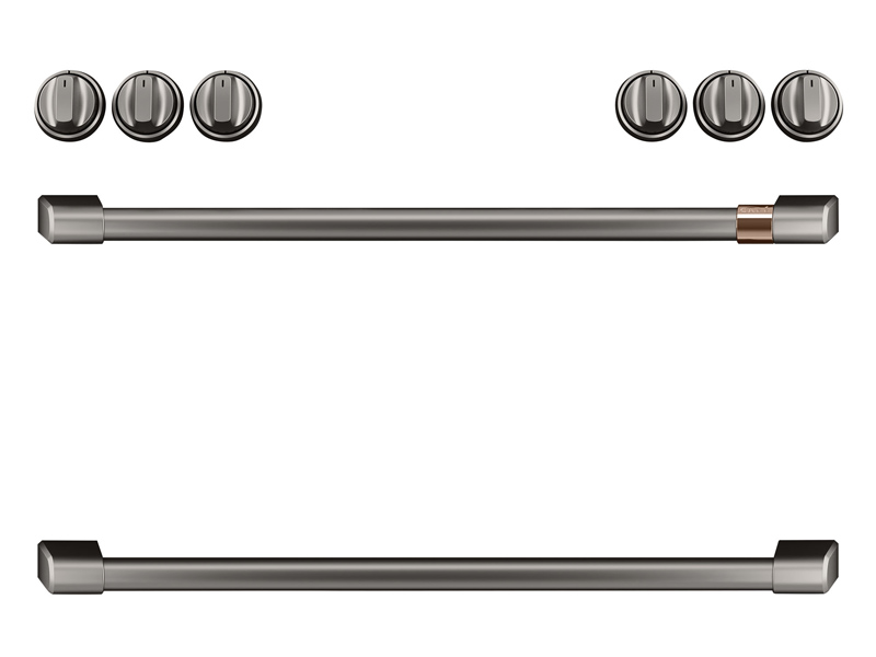 Café Front Control Gas Knobs and Handles - CXFCGHKPMBT