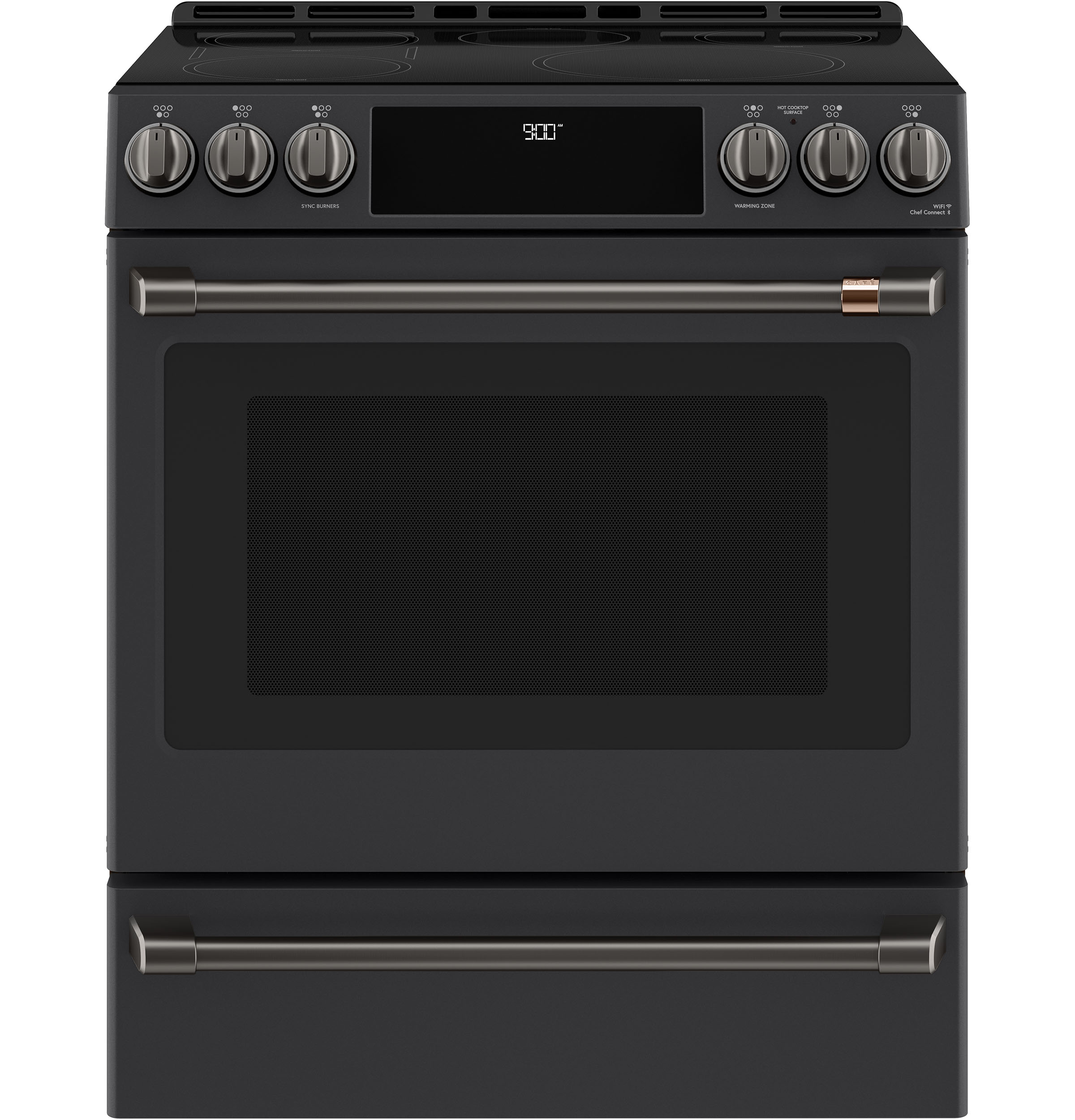 Café Front Control Induction Knobs and Handles - CXFCHHKPMBT