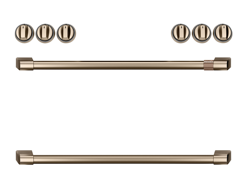 Café Front Control Induction Knobs and Handles - CXFCHHKPMBZ