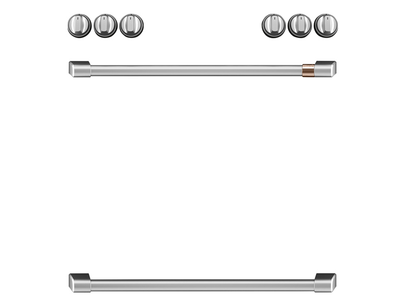 Café Front Control Induction Knobs and Handles - CXFCHHKPMSS