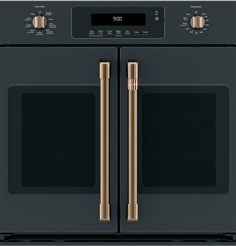 Café 2 French-Door Handles 2 Knobs - Brushed Bronze- CXWSFHKPMBZ