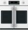 Café 2 French-Door Handles 2 Knobs - Stainless Steel- CXWSFHKPMSS
