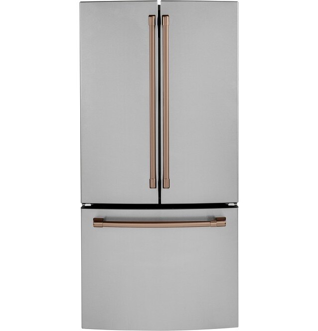 Café Refrigeration Handle Kit In Brushed Copper - CXMA3H3PNCU
