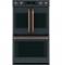 Café Wall Oven Kit With 2 French-Door Handles And 4 Knobs In Brushed Copper - CXWDFHKPMCU
