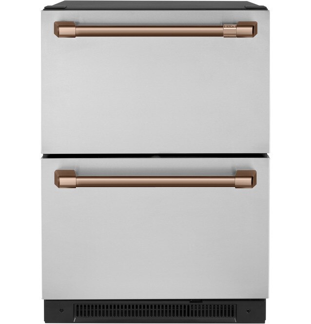 Café Undercounter Refrigeration Handle Kit in Brushed Copper - CXQD2H2PNCU