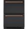 Café Undercounter Refrigeration Handle Kit in Brushed Copper - CXQD2H2PNCU