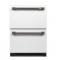 Café Undercounter Refrigeration Handle Kit in  Brushed Black - CXQD2H2PNBT