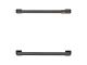 Café Undercounter Refrigeration Handle Kit in  Brushed Black - CXQD2H2PNBT