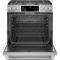 30" Café 5.6 Cu. Ft. Slide-In Front Control Gas Oven With Convection Range - CCGS700P2MS1