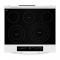 30" Whirlpool Smart Slide in Electric Range with Air Cooking Technology - YWSES7530RW