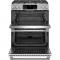 30" Café 6.7 Cu. Ft. Slide-In Front Control Dual-Fuel Double Oven With Convection Range - CC2S950P2MS1