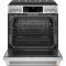 30" Café 5.7 Cu. Ft. Slide-In Front Control Induction And Convection Range - CCHS900P2MS1