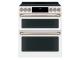 30" Café Slide-In Front Control Induction and Convection Double Oven Range - CCHS950P4MW2