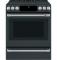 30" Café 5.7 Cu. Ft. Slide-In Front Control Radiant And Convection Range  - CCES700P3MD1