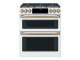 30" Café 6.7 Cu. Ft. Slide-In Front Control Gas Double Oven With Convection Range - CCGS750P4MW2
