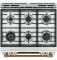 30" Café 6.7 Cu. Ft. Slide-In Front Control Gas Double Oven With Convection Range - CCGS750P4MW2