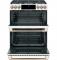 30" Café 6.7 Cu. Ft. Slide-In Front Control Gas Double Oven With Convection Range - CCGS750P4MW2