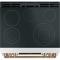 30" Café 6.7 Cu. Ft. True Convection Double Oven Slide-In Smooth Top Electric Range  - CCES750P4MW2