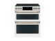 30" Café 6.7 Cu. Ft. True Convection Double Oven Slide-In Smooth Top Electric Range  - CCES750P4MW2