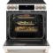 30" Café 5.7 Cu. Ft. Slide-In Front Control Induction and Convection Range With Warming Drawer - CCHS900P4MW2
