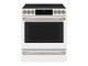 30" Café 5.7 Cu. Ft. Slide-In Front Control Induction and Convection Range With Warming Drawer - CCHS900P4MW2