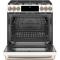 30" Café 5.7 Cu. Ft. Slide In Front Control Dual Fuel Convection Range With Warming Drawer - CC2S900P4MW2