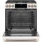 30" Café 5.6 Cu. Ft. Slide In Front Control Gas Oven With Convection Range  - CCGS700P4MW2