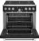36" Café 6.2 Cu. Ft. Smart All-Gas Commercial-Style Range With 6 Sealed Burners In Matte Black - CGY366P3TD1
