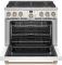 36" Café 6.2 Cu. Ft. Smart All Gas Commercial-Style Range With 6 Sealed Burners In Matte White - CGY366P4TW2